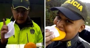 Policías muestran en un video cómo hacer una prueba 'anti empanada'