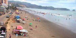 Inocar advierte de oleaje moderado en las playas ecuatorianas por feriado de Carnaval