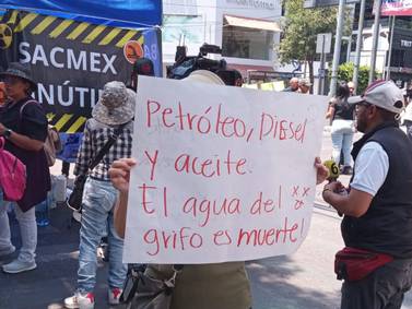 Fiscalía CDMX abre investigación por agua contaminada en alcaldía Benito Juárez