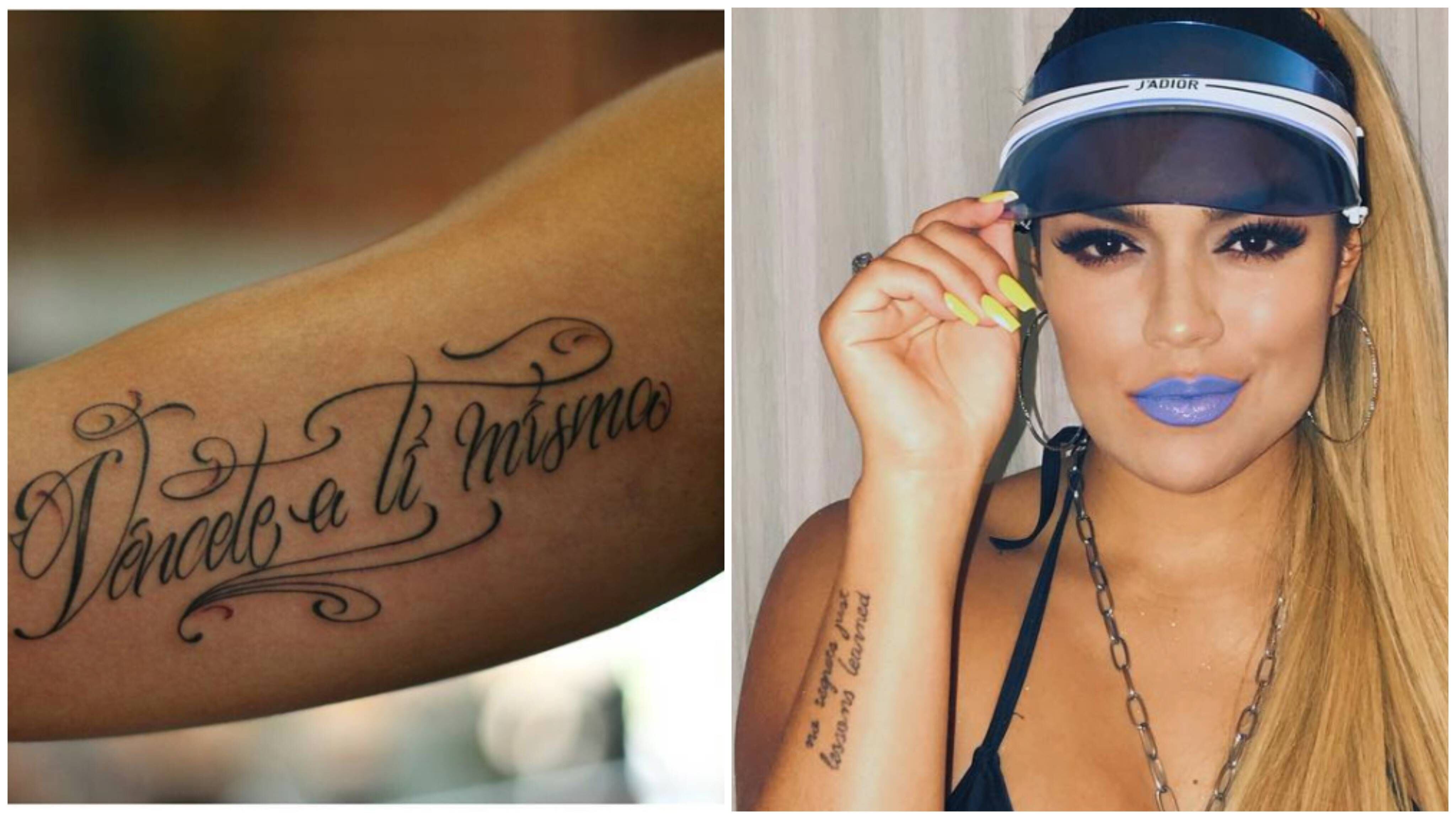 Mi cuerpo es un diario”: Karol G tiene más de una docena de tatuajes en su  cuerpo