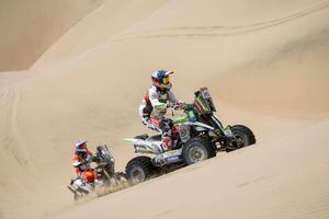 Ignacio Casale arrasa con todos en los quads y gana su tercera etapa consecutiva en el Dakar