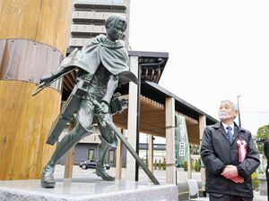 Shingeki no Kyojin: inauguran estatua del capitán Levi Ackerman en Japón