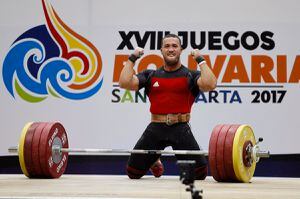 Tremendo campeón: Arley Méndez obtuvo tres títulos mundiales en levantamiento de pesas