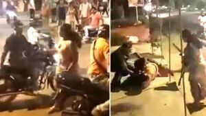 Video: mujer impuso su carácter en medio de pelea de mototaxista