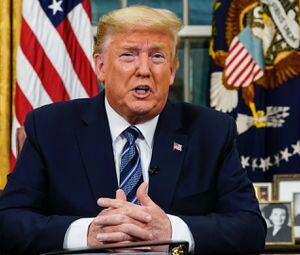 Trump dice que EEUU podría caer en recesión