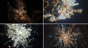 NASA registra impressionantes imagens da Terra desde o espaço