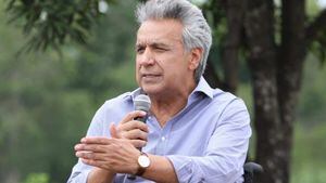 Presidente Lenín Moreno habla sobre fotografías suyas y de su familia que circulan en redes