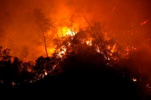 El incendio en California lleva un mes activo y ha quemado un millón de acres
