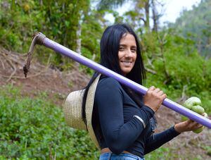 “La mujer sí puede hacer agricultura”