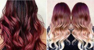 8 ideas frescas del estilo ombré para el cabello rojo