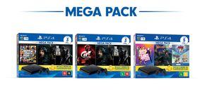 Três novos MegaPacks PlayStation 4 chegam às Lojas neste mês