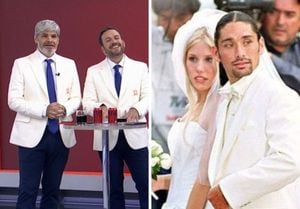 “Chaquetas blancas, no para casarse si...”: La mordaz respuesta de Guarello al Chino Ríos que crítico su ropa