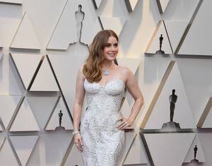 FOTOS: ¿Le valdrá un óscar? El hermoso vestido que Amy Adams eligió para la alfombra roja