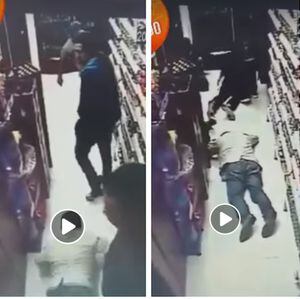 VIDEO: impactantes imágenes de robo en el norte de Bogotá a manos de extranjeros