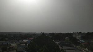 Ahora la nube de polvo del Sahara llegó hasta La Habana y Bogotá