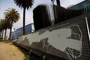 Valparaíso: desconocidos atacaron con pintura memorial de ejecutados políticos y detenidos desaparecidos