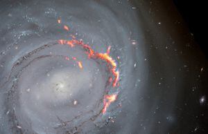 Elemento clave detectado con el ALMA en Chile, sugiere que las galaxias no mueren tan rápido como se pensaba