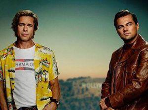 Leonardo DiCaprio y Brad Pitt codo a codo: así es el afiche de la nueva película  ‘Once Upon a Time in Hollywood’
