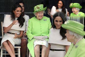 ¿La favorita de la Reina? Meghan Markle se divierte a carcajadas con la Reina Isabel II