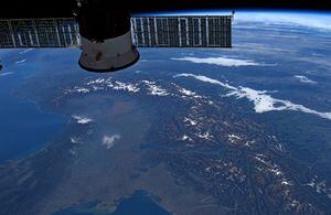 Astronauta registra impressionante imagem da Terra desde o espaço