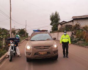 Sangay: así lucen varios sectores del país tras la caída de ceniza