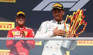 Sebastian Vettel ganó en la pista, pero Lewis Hamilton en los escritorios en el Gran Premio de Canadá