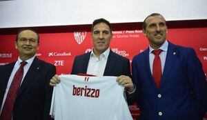 Berizzo fue presentado en el Sevilla asumiendo herencia de Sampaoli