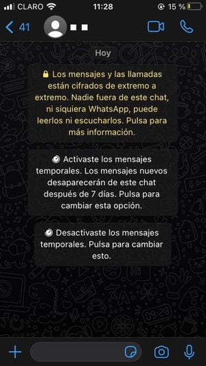 Ya está disponible en Ecuador los mensajes temporales de WhatsApp, ¿cómo activarlos?