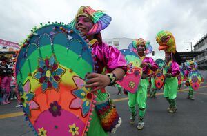 Las carrozas del carnaval de Pasto: el "saber hacer" se queda en casa