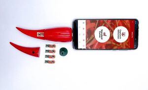 Conoce el Chilica-Pod, un dispositivo que conectas a tu celular y te marca que tan picante está un pimiento