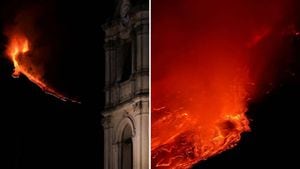 ‘Vídeos apocalípticas’ mostram erupção do gigantesco vulcão Etna na Itália