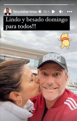 Fernando Solabarrieta puso fin a las especulaciones: Reapareció en redes sociales junto a Ivette Vergara