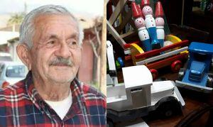 Fallece el querido “Viejito Pascuero” de Putaendo: gastaba su jubilación en confeccionar juguetes que regalaba a los niños
