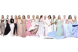 De metalizados a pasteles: los 17 vestidos de los Golden Globes 2019 que necesitamos