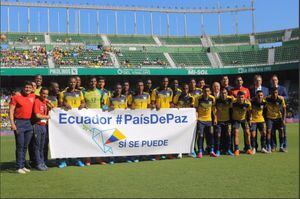 Ecuador ganó 3-0 a Trinidad y Tobago en Portoviejo