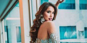 Miss Ecuador Leyla Espinoza "sueña con traer la corona universal" a Ecuador
