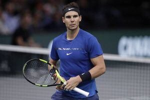 Rafael Nadal sigue lesionado y pone en duda su participación en Australia