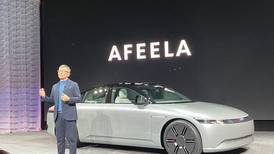 Llegaron los vehículos eléctricos de Honda y Sony: se potencia Afeela