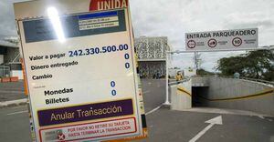 Máquina de parqueadero en Santa Marta cobró $242 millones por 20 minutos