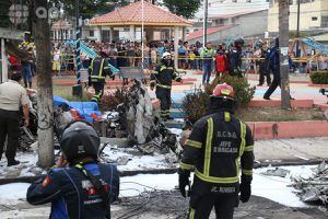 ¿Quiénes son los dos fallecidos y el herido que dejó el accidente de avioneta en La Alborada, Guayaquil?