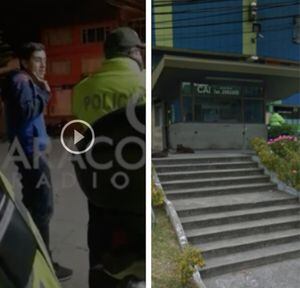 Divulgan impactante video de amigo del joven muerto en CAI de Bogotá