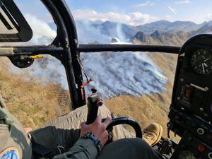 Controlan incendio del Parque Nacional Cayambe, 2000 hectáreas fueron afectadas