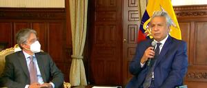 Lenín Moreno a Guillermo Lasso: "La mesa no está servida"