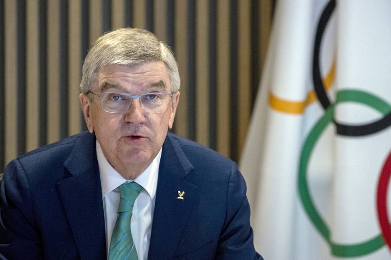 Thomas Bach defiende postura del COI para aceptar a los atletas rusos y bielorrusos en los JJOO de París 2024