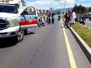 Una pareja falleció tras accidente de motocicleta el 12 de enero en Quito