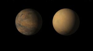 Cientistas da NASA descobrem intrigante fenômeno que cria gigantescas nuvens de poeira em Marte