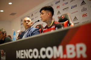 Erick Pulgar fue presentado en Flamengo: le preguntaron por la denuncia de abuso sexual en la que se encuentra involucrado