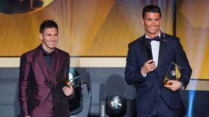La polémica portada de France Football con Messi y Cristiano besándose apasionadamente