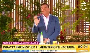 "¿Estamos al aire?... perdón me excedí": La pesada broma de JC Rodríguez por el cambio de gabinete de Ignacio Briones