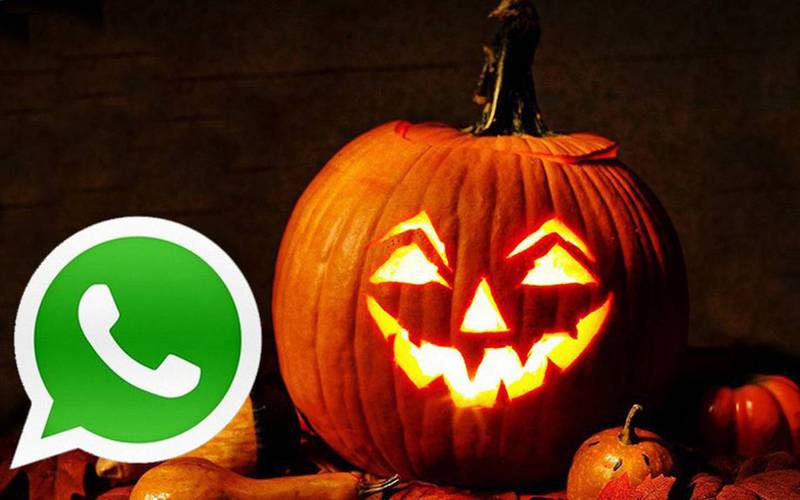 WhatsApp está preparado para el Halloween